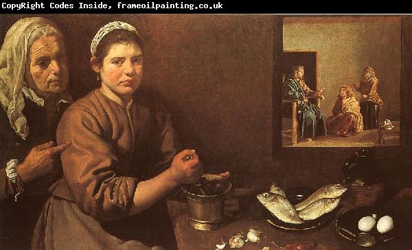 Diego Velazquez Christ in the House of Martha and Mary